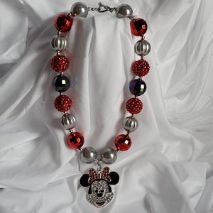 NEW Minnie Mouse Chunky Necklace